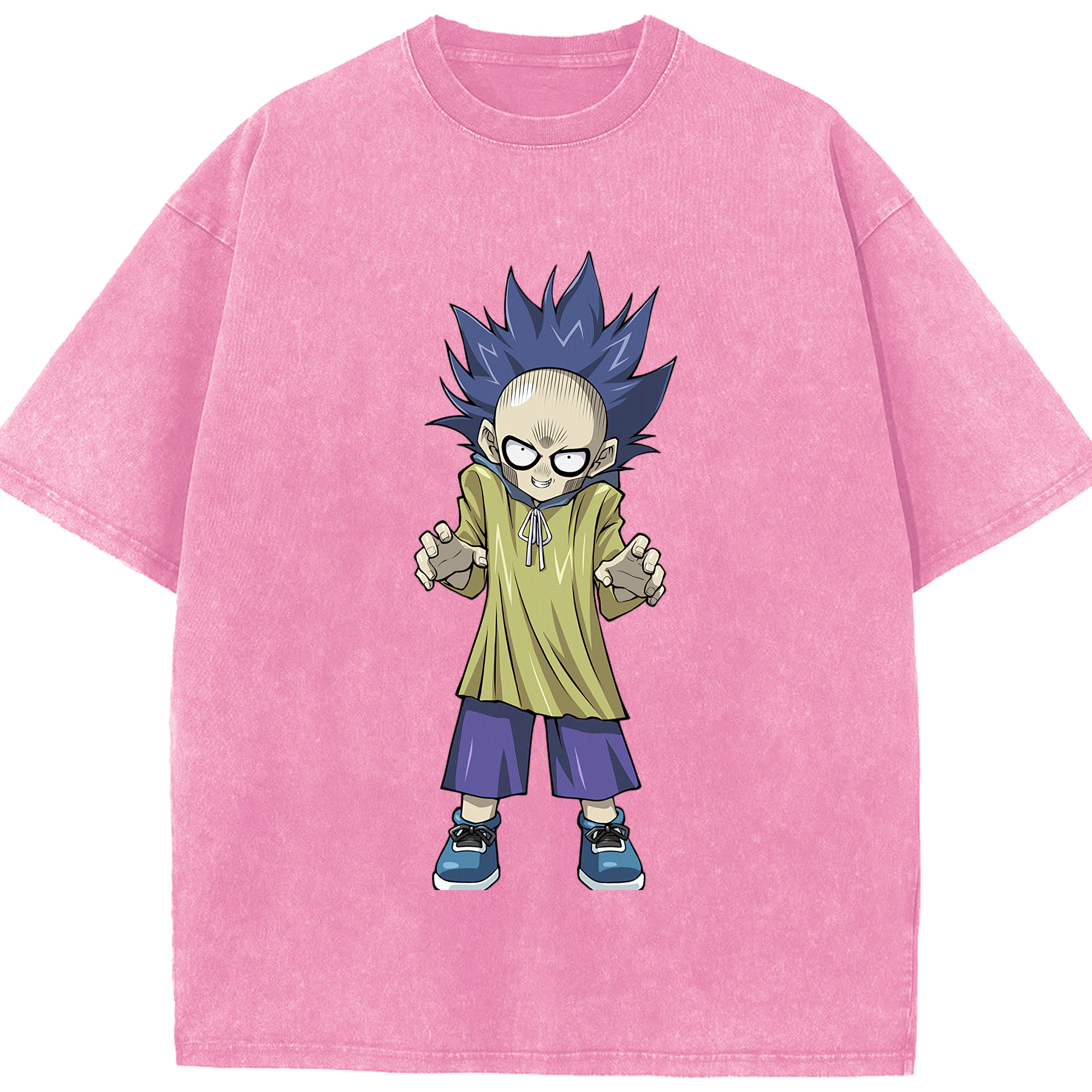 （画像用） 遊☆戯☆王 Yu-Gi-Oh! 綿100% ヴィンテージ風 半袖Tシャツ（フロントプリント）